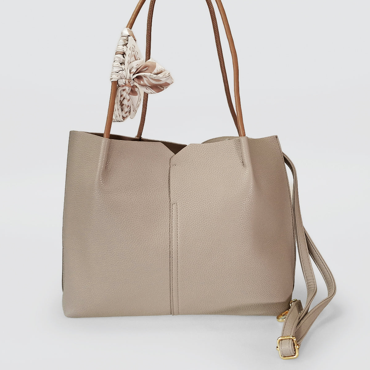Scarf Tote Bags &  Matching Purse Set