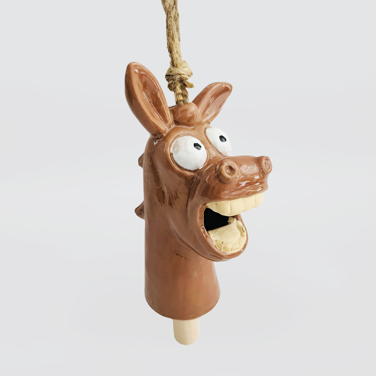 Ceramic Donkey - Wind Chime