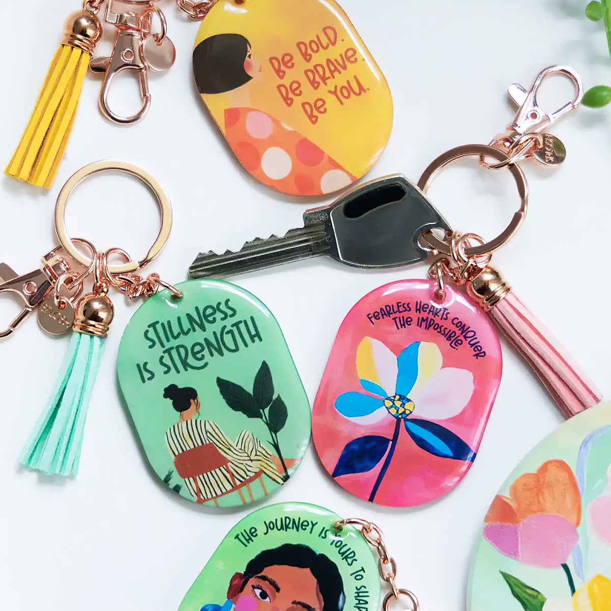 Billie - Keychain - Fearless Hearts