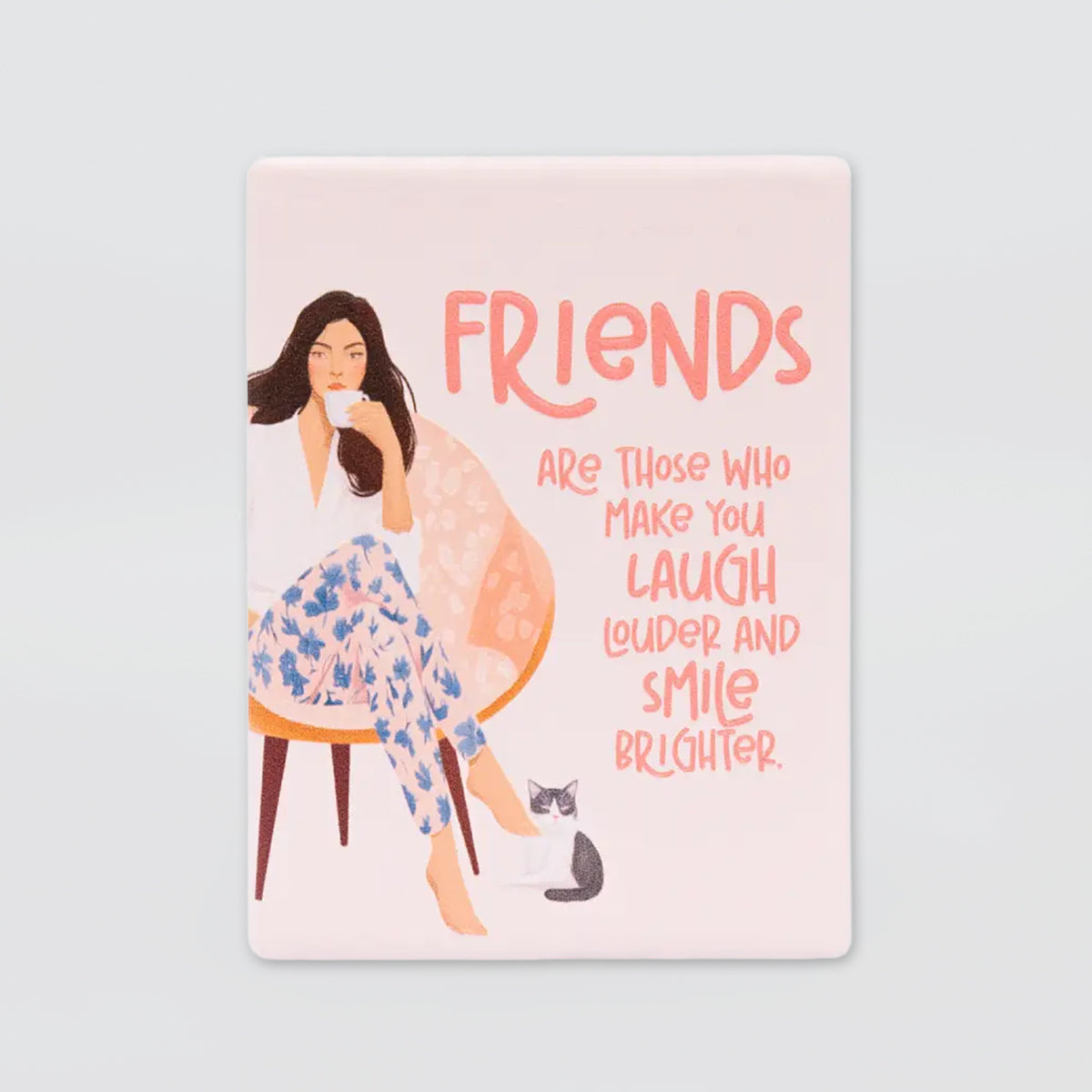 Billie Ceramic Magnet - Friends