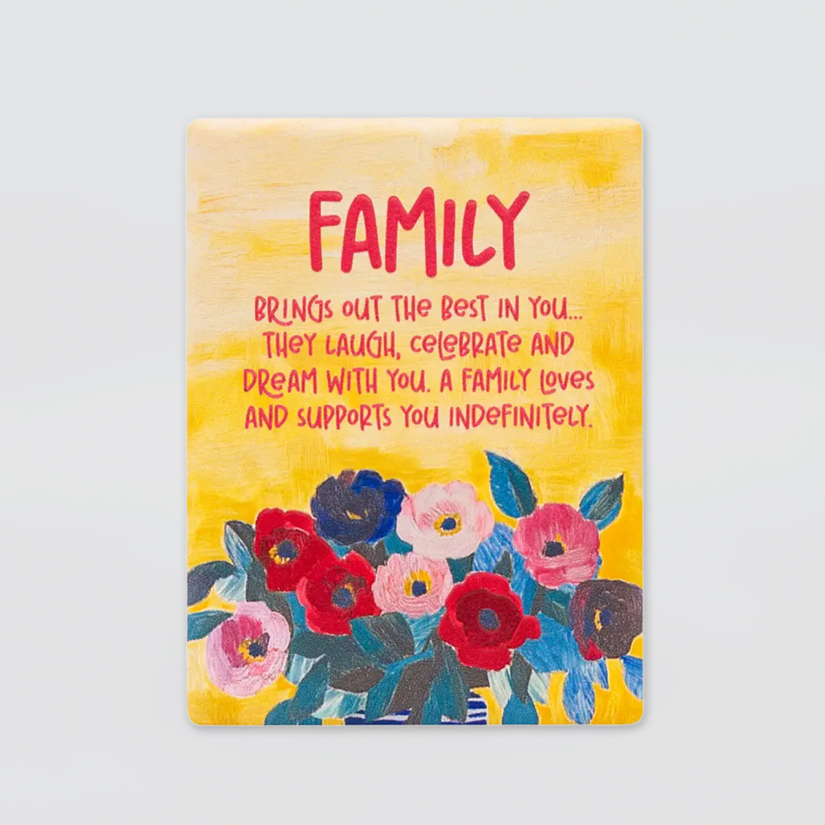 Billie Ceramic Magnet - Family
