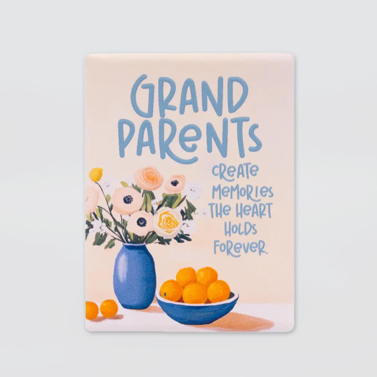Billie Ceramic Magnet - Grandparents