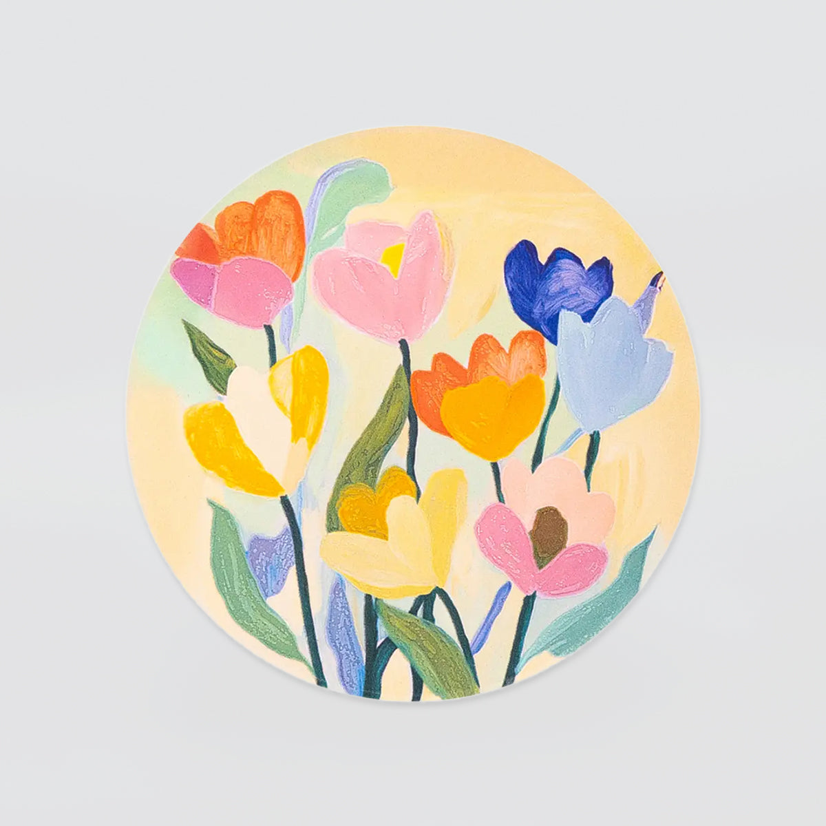 Billie - Ceramic Coaster - Floral