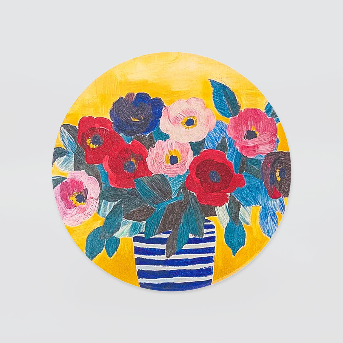 Billie - Ceramic Coaster - Blue Vase