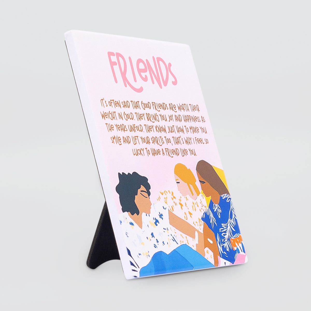 Billie - Verse Plaque - Friends