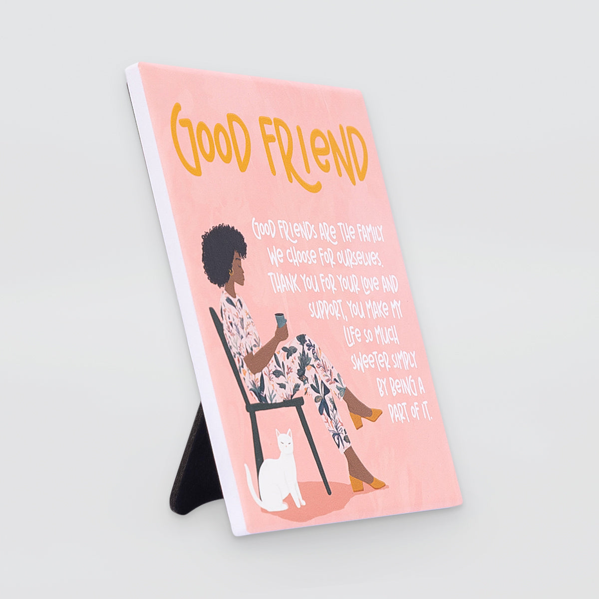 Billie - Verse Plaque - Good Friends
