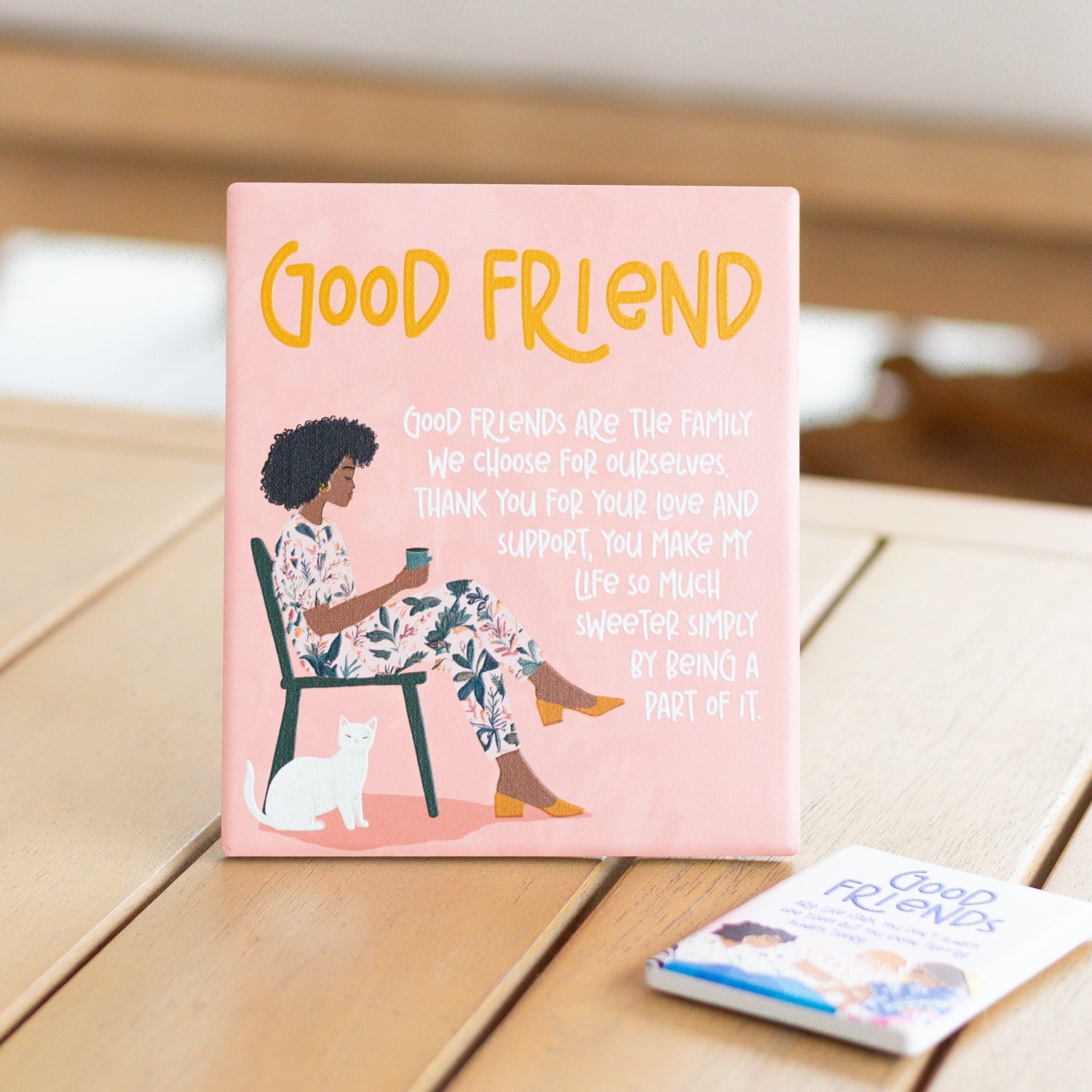 Billie - Verse Plaque - Good Friends