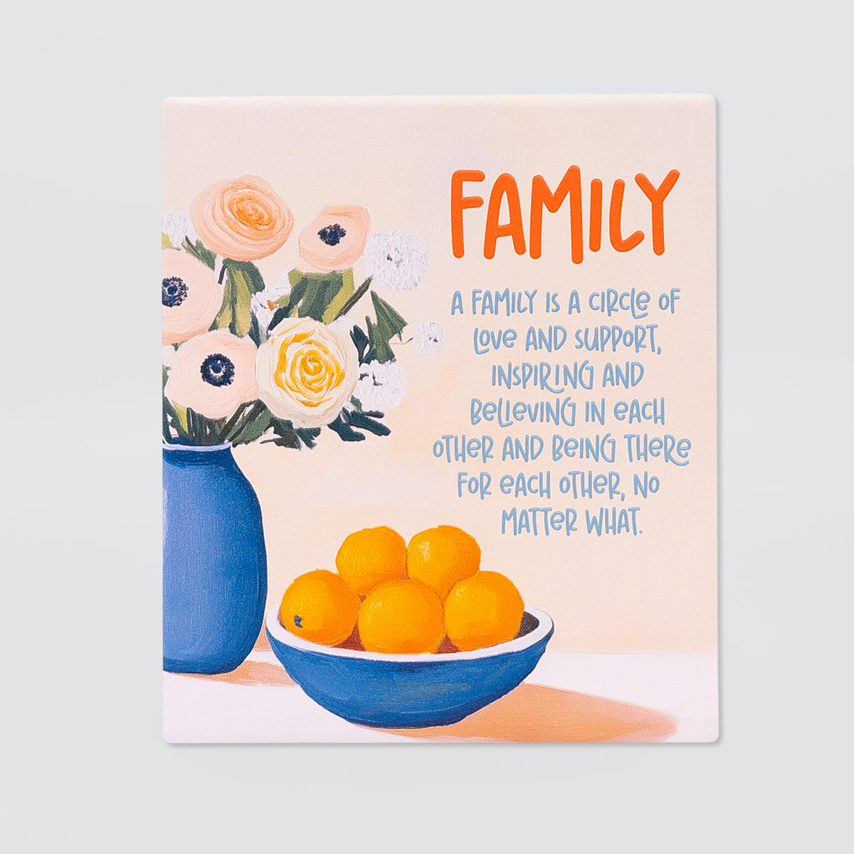 Billie - Verse Plaque - Family