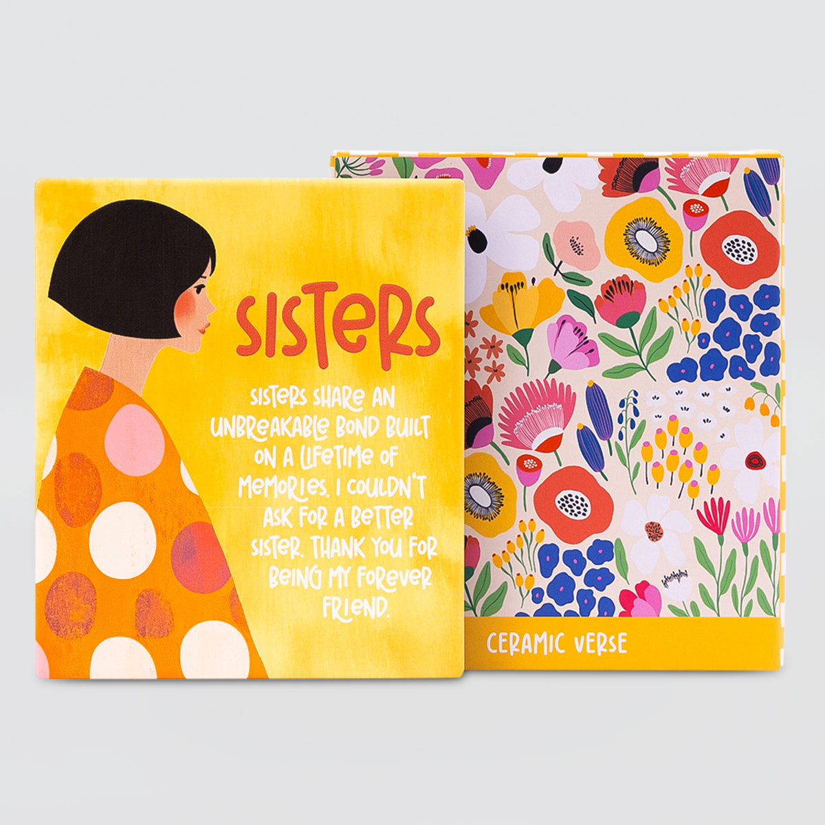 Billie - Verse Plaque - Sisters