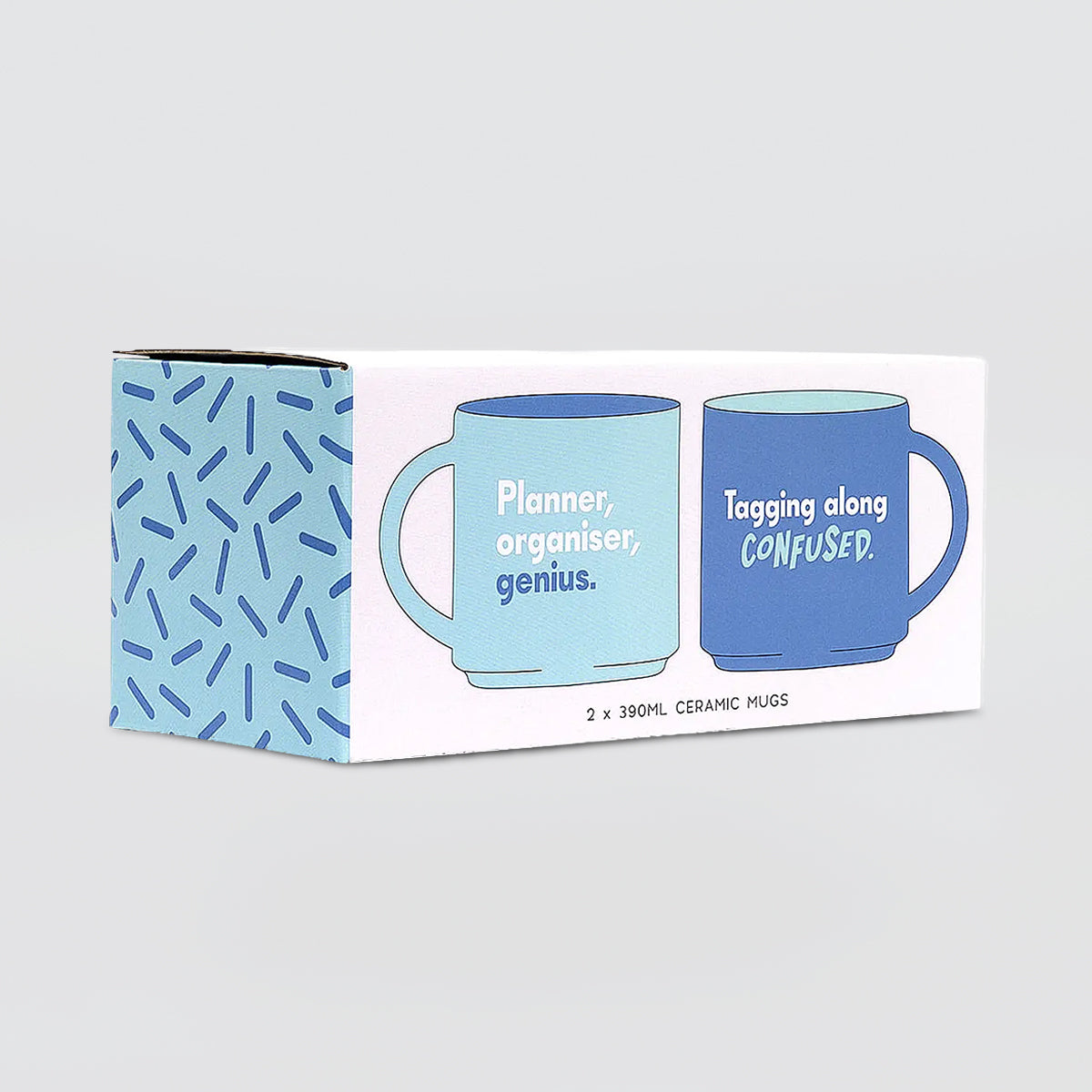 Cheeky Mugs Set - The Planner & The Confused