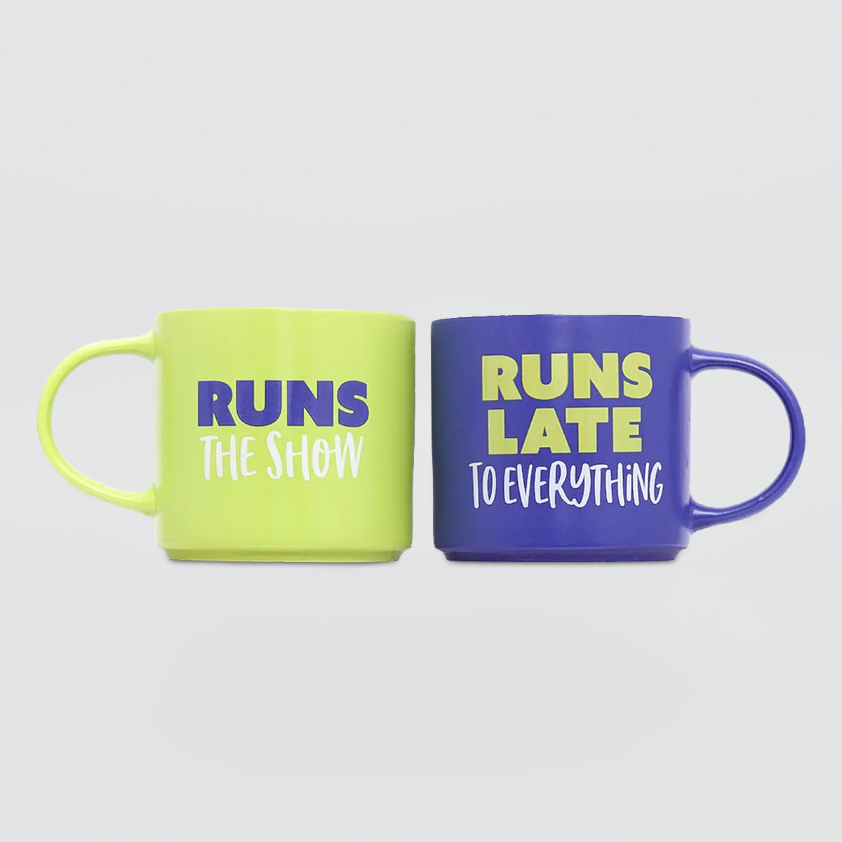 Cheeky Mugs Set - They Run The Show