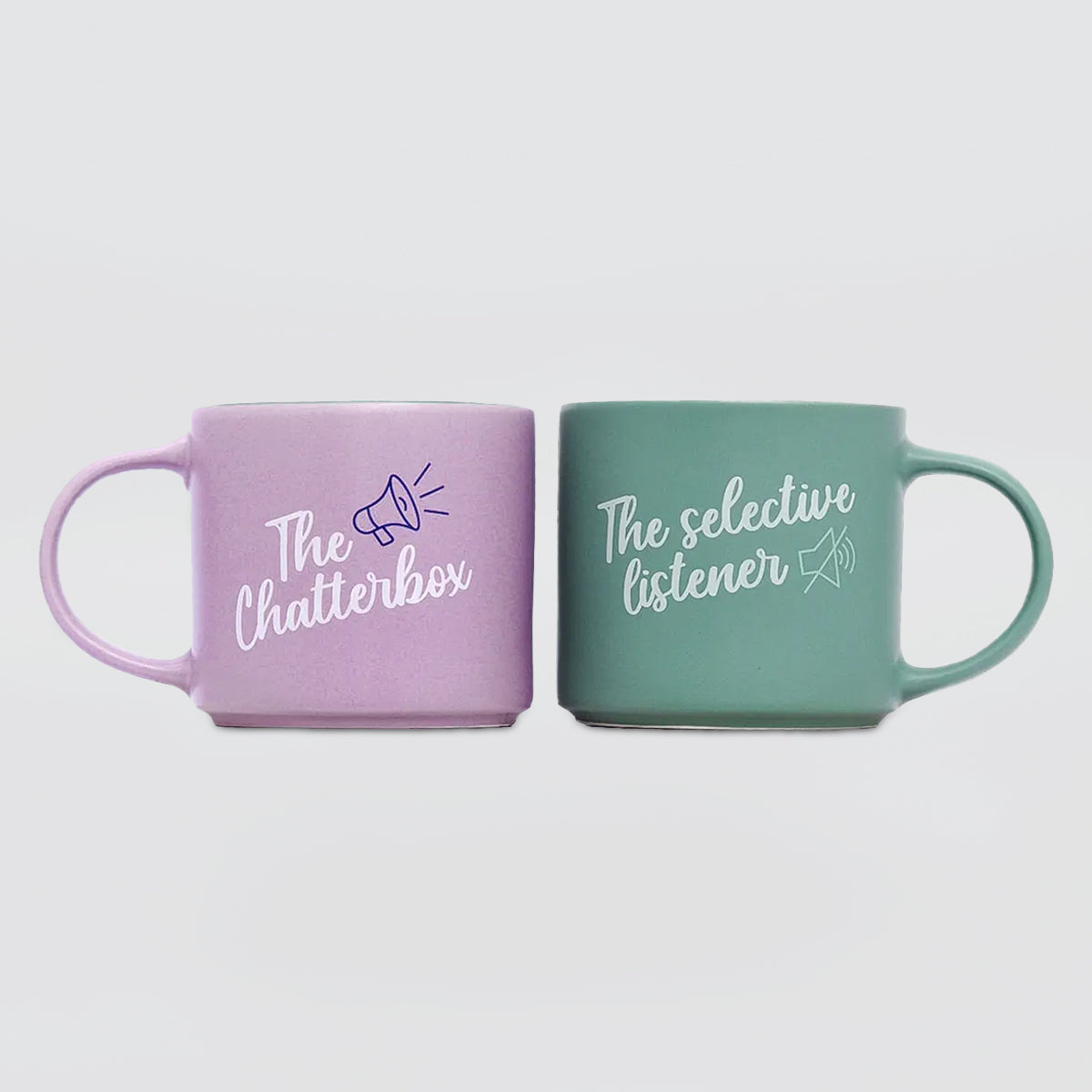 Cheeky Mugs Set - Chatterbox