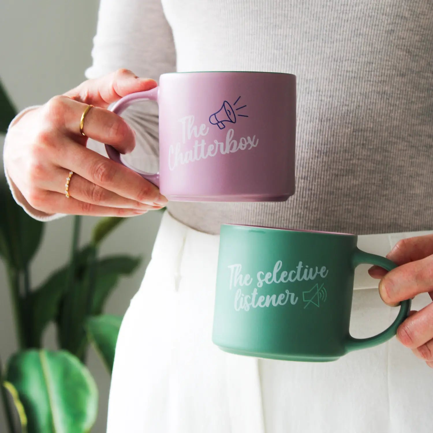 Cheeky Mugs Set - Chatterbox