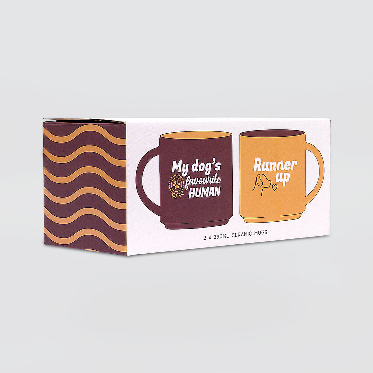 Cheeky Mugs Set - Dogs Favourite Human