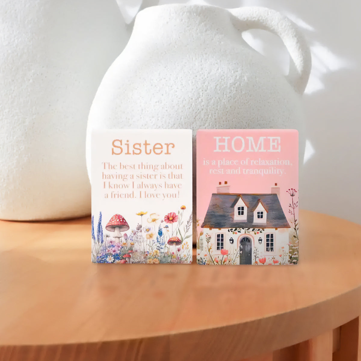 Cottage Grove Ceramic Magnet - Sister