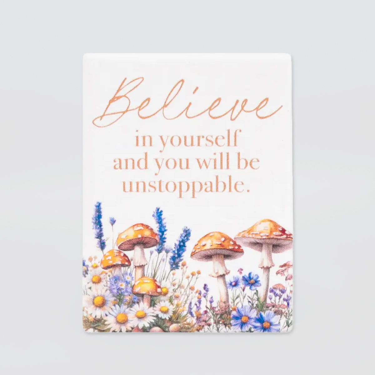 Cottage Grove Ceramic Magnet - Believe