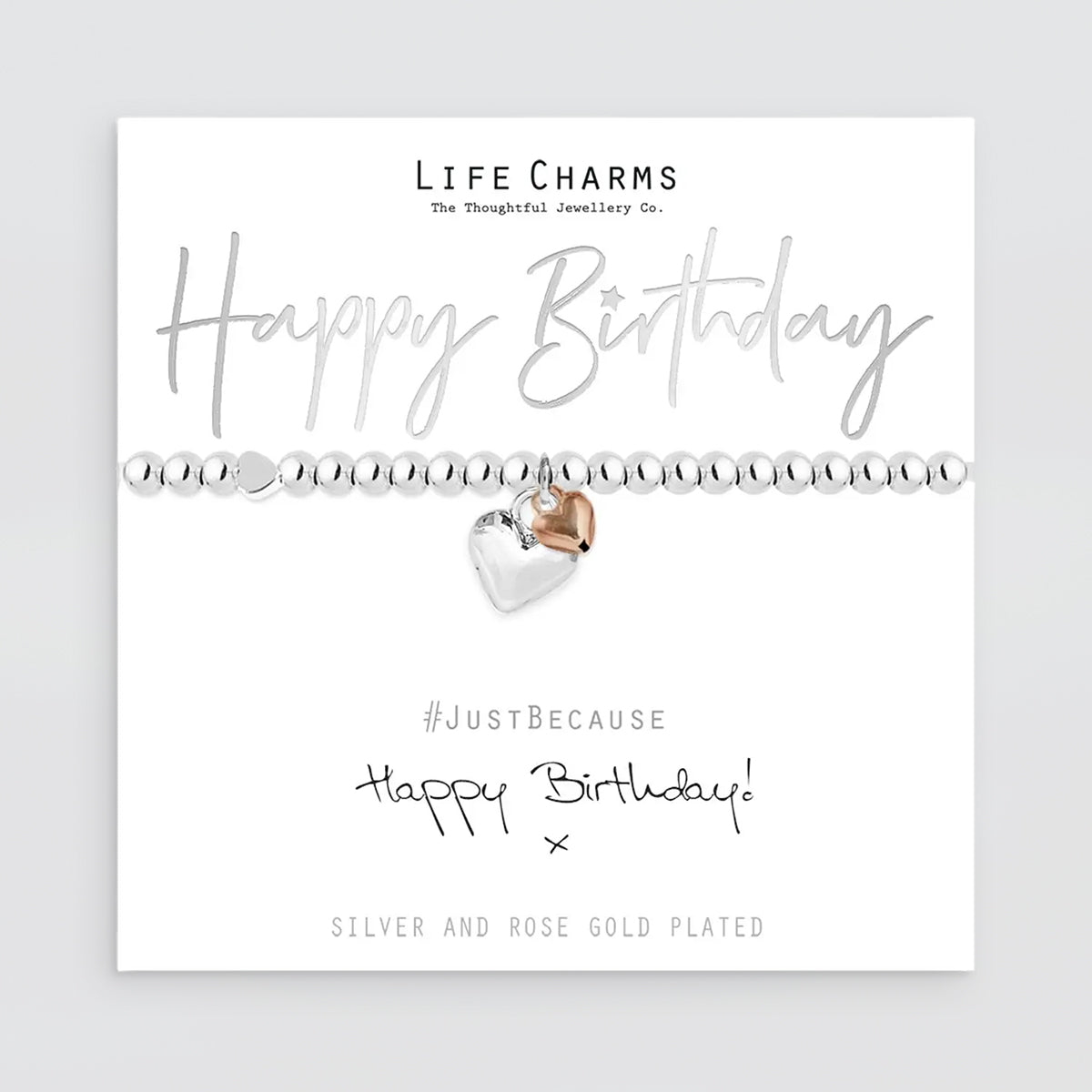 Life Charms - Bracelet - Happy Birthday