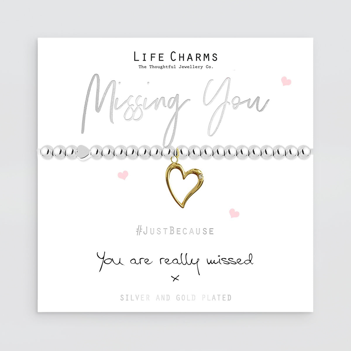 Life Charms - Bracelet - Missing You