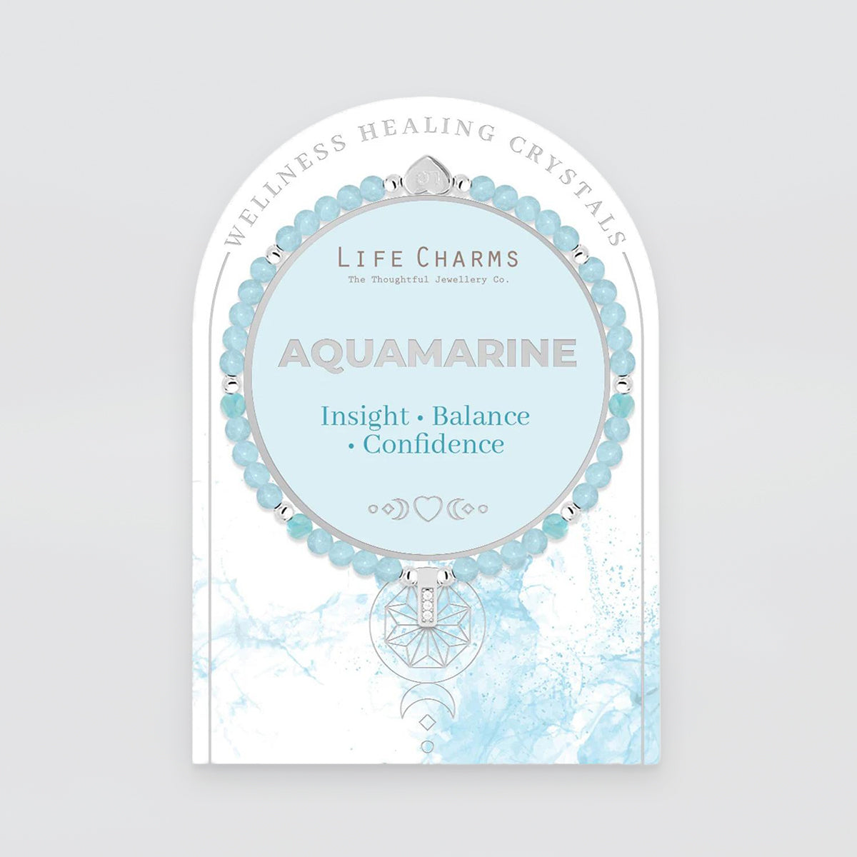 Healing Stone Bracelet - Aquamarine