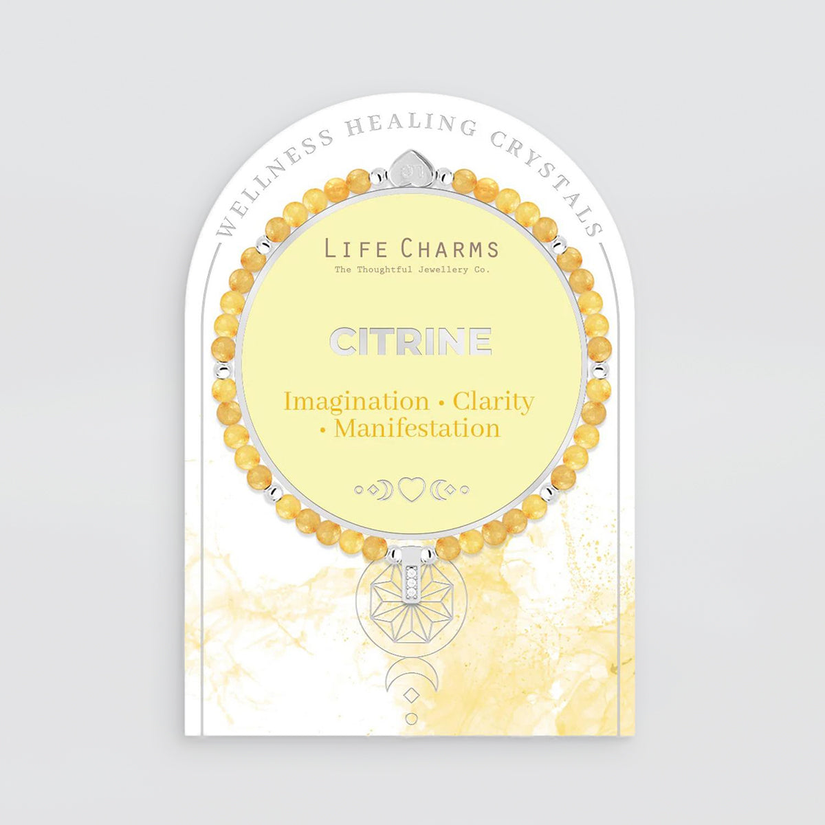 Healing Stone Bracelet - Citrine