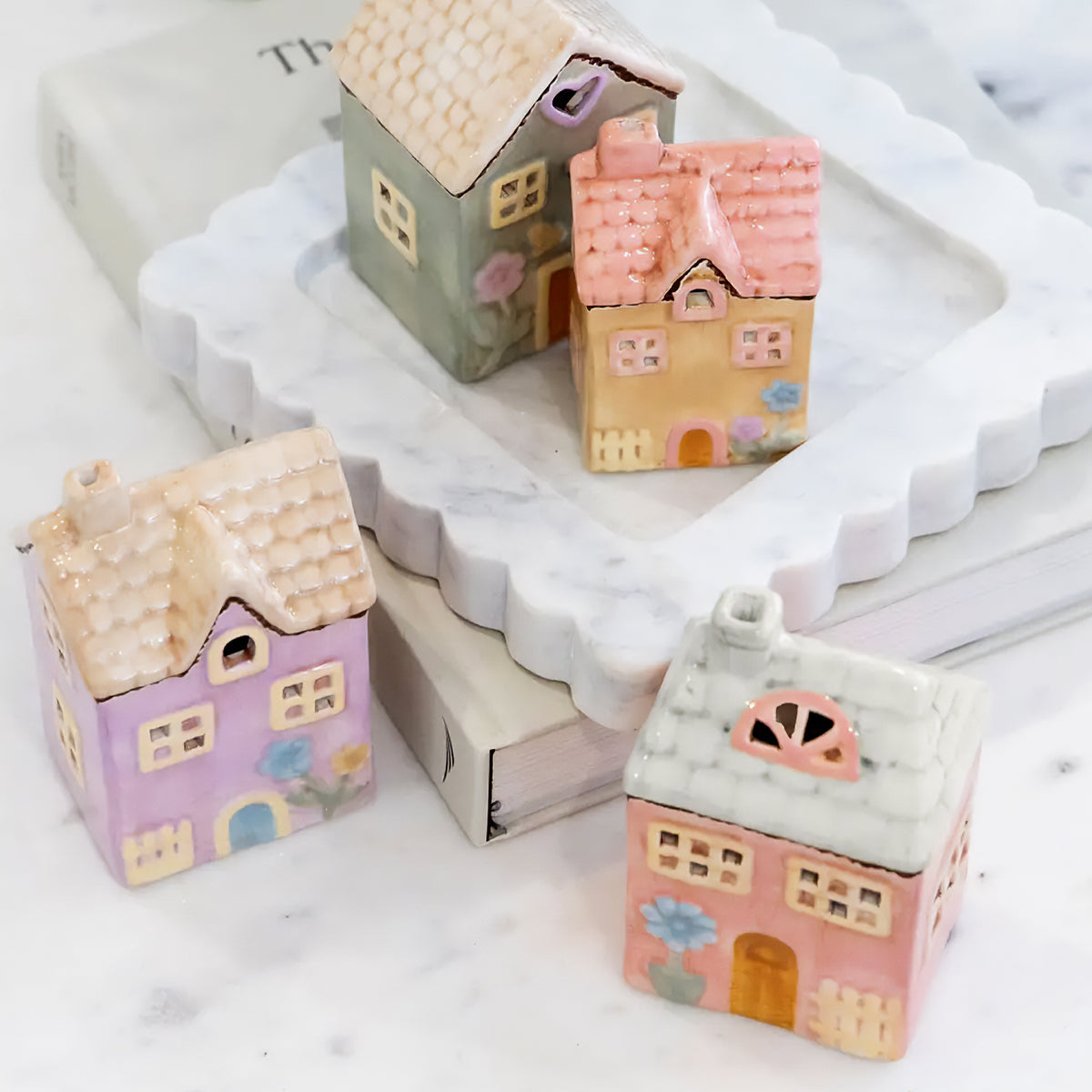 Cottage Grove -  Village House - Pink