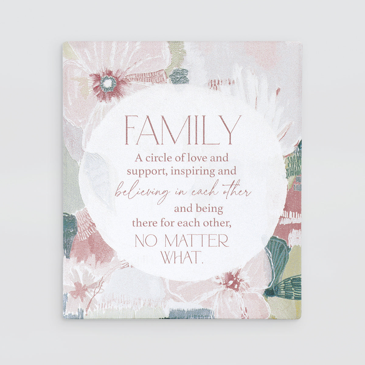 Love, Vera - Verse Plaque - Family