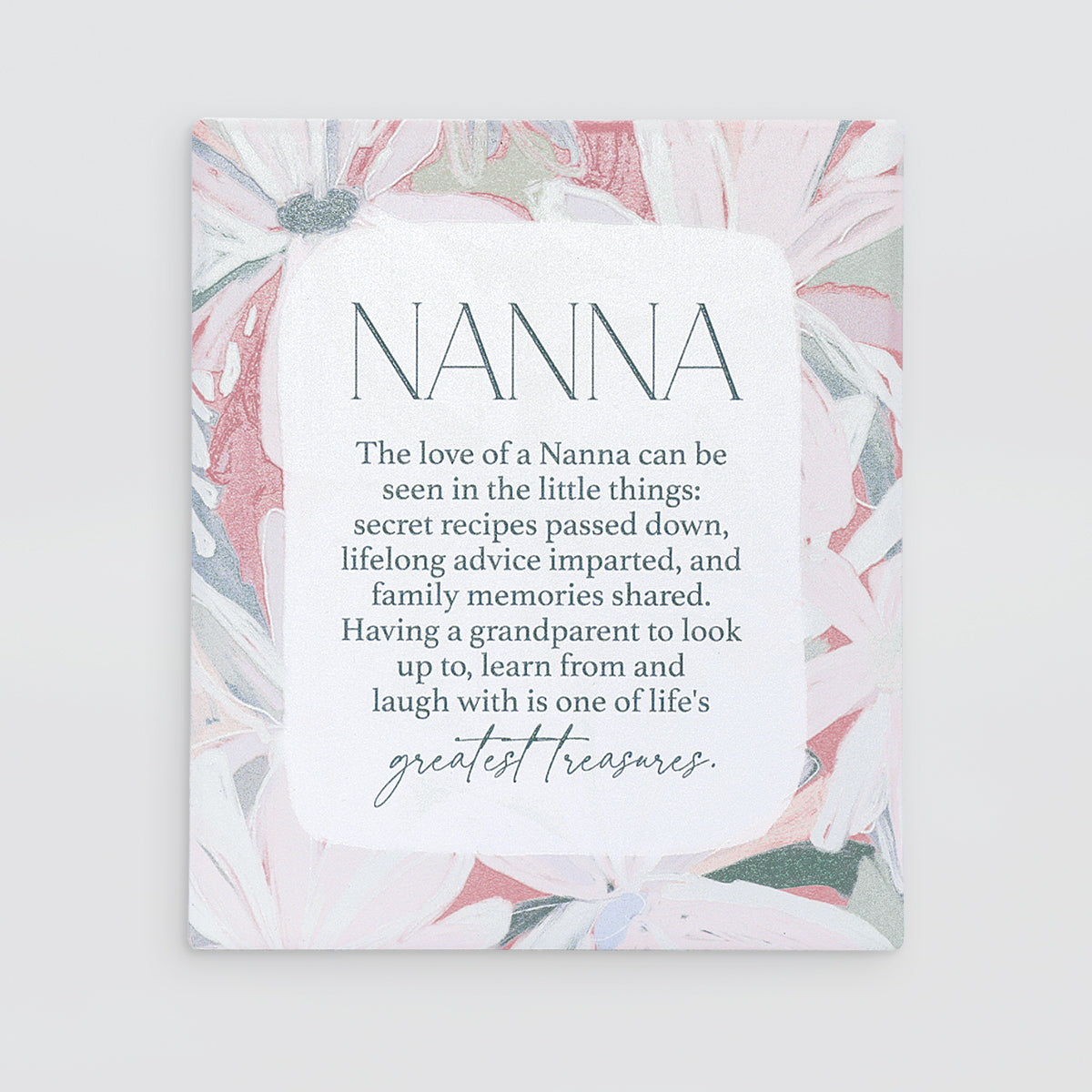 Love, Vera - Verse Plaque - Nana
