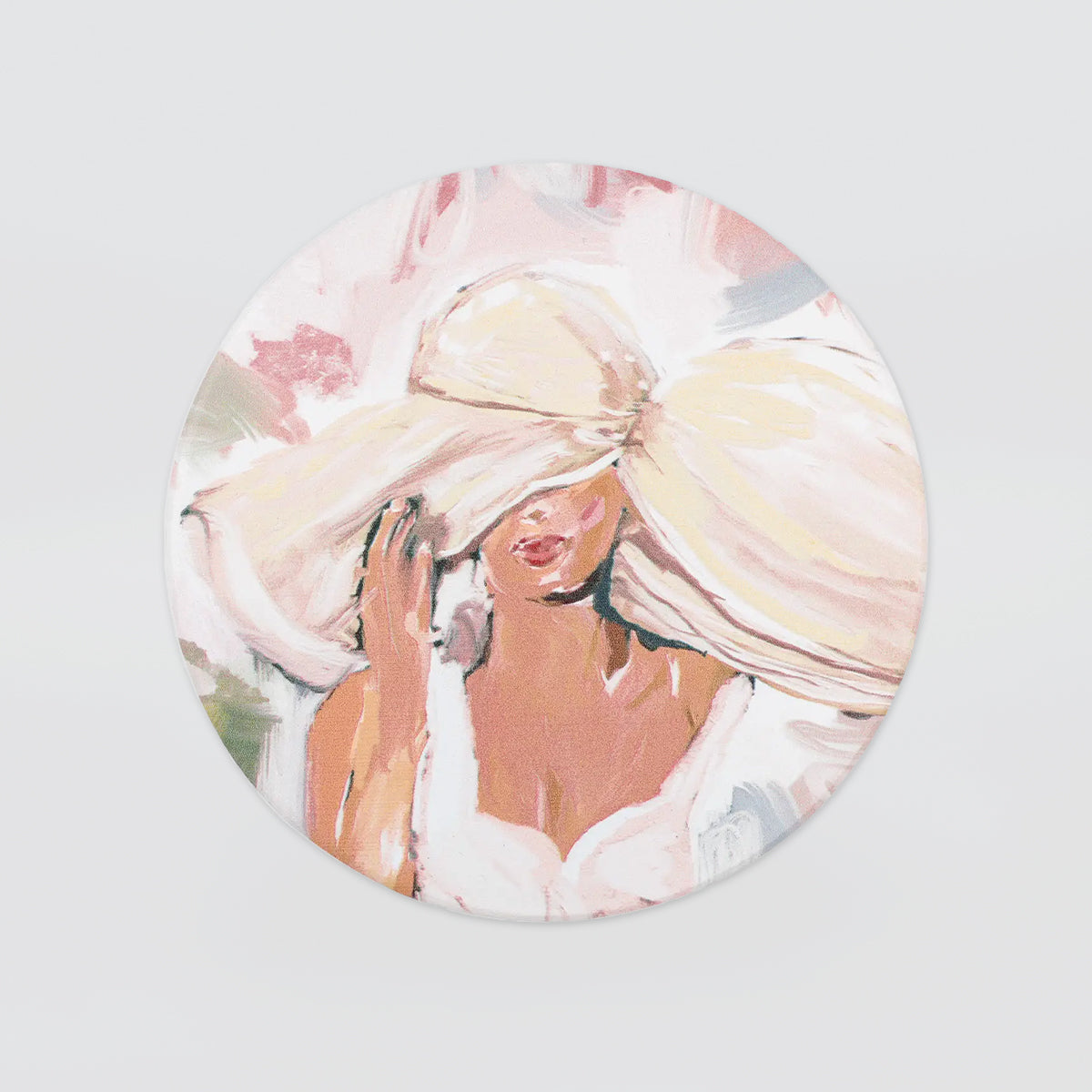 Love, Vera - Ceramic Coaster - Woman