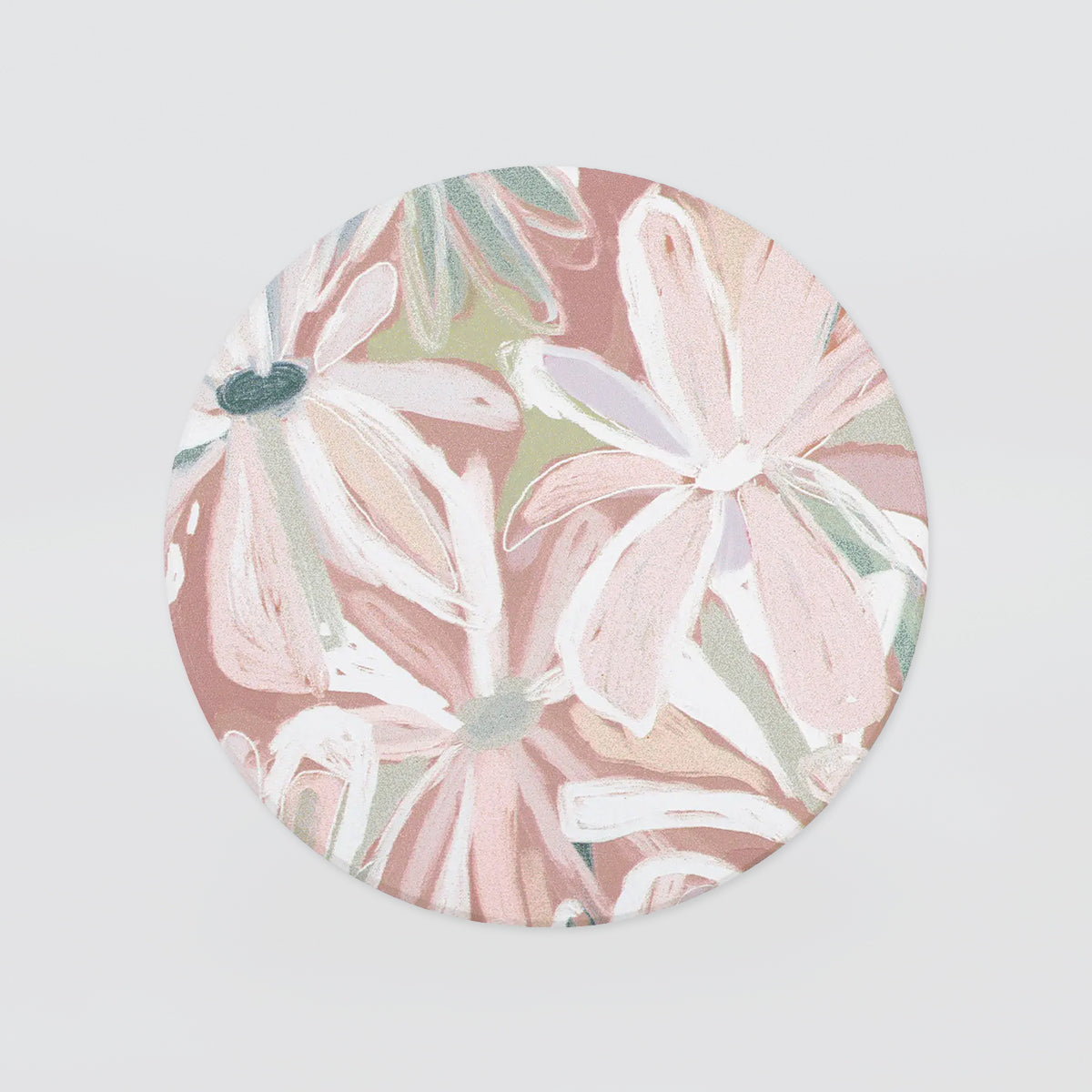 Love, Vera - Ceramic Coaster - Flowers