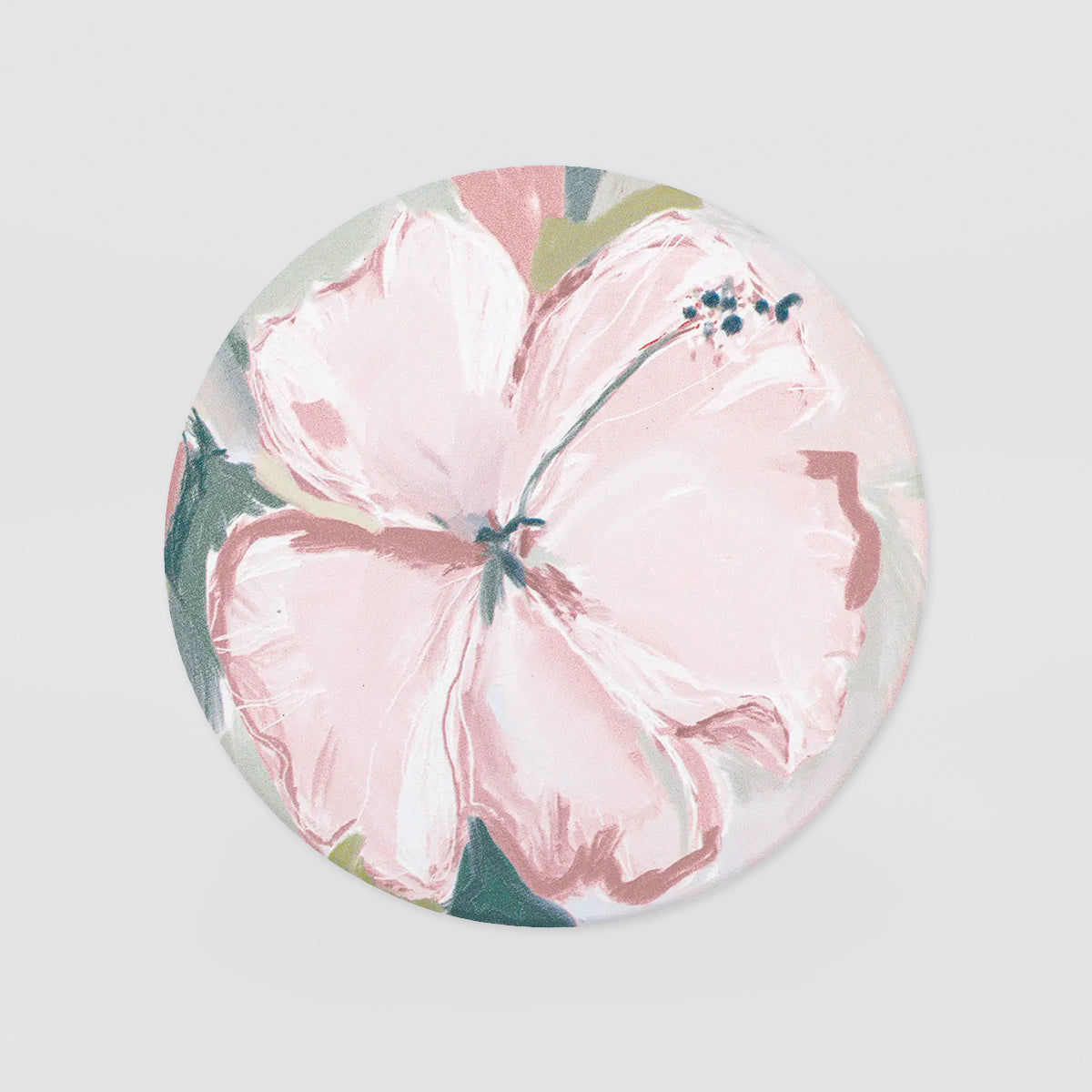 Love, Vera - Ceramic Coaster - Hibiscus