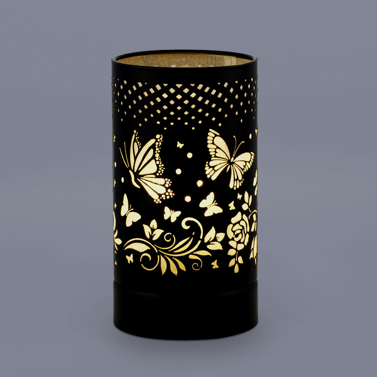 Scentchips LED Warmer - Black Butterflies & Flowers
