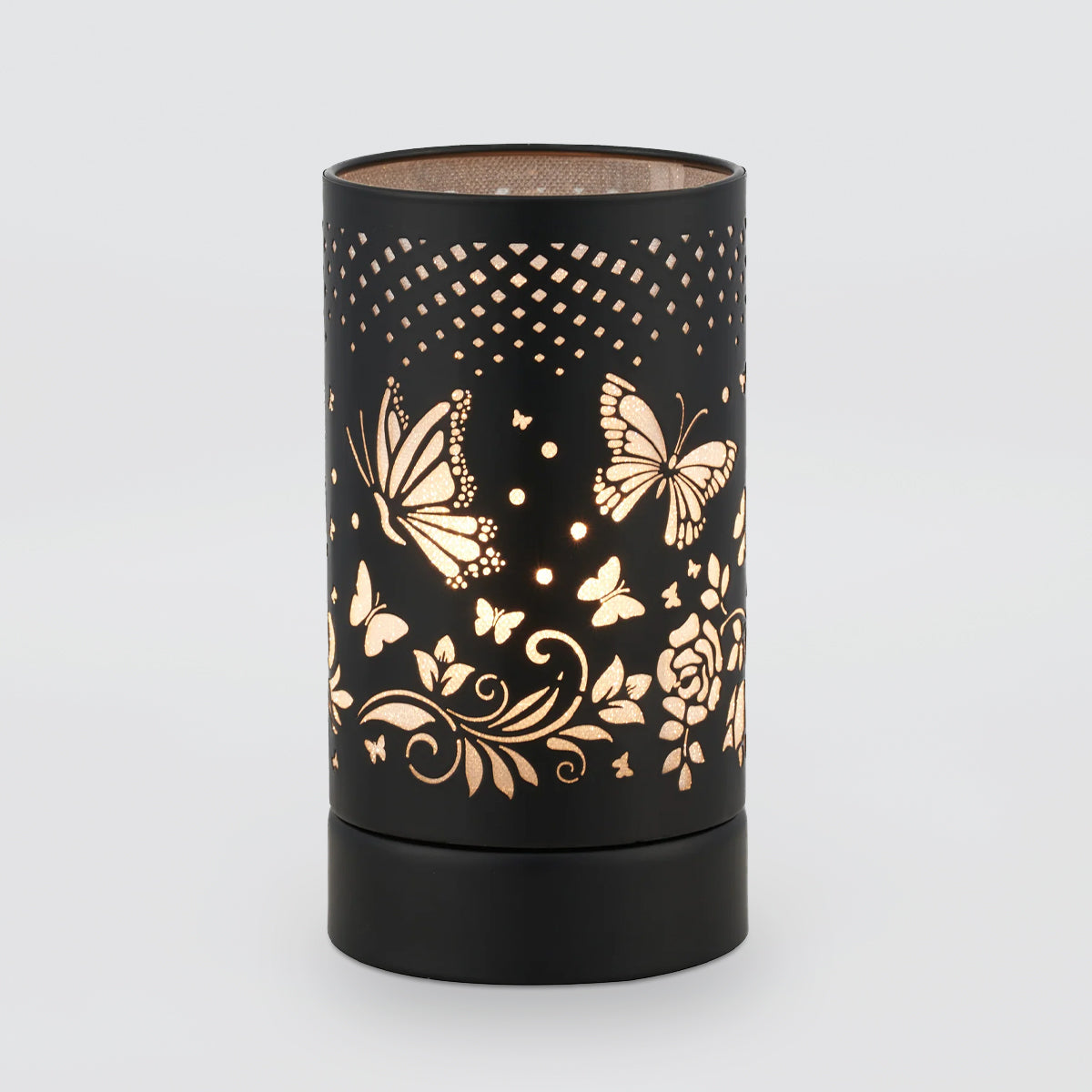 Scentchips LED Warmer - Black Butterflies & Flowers