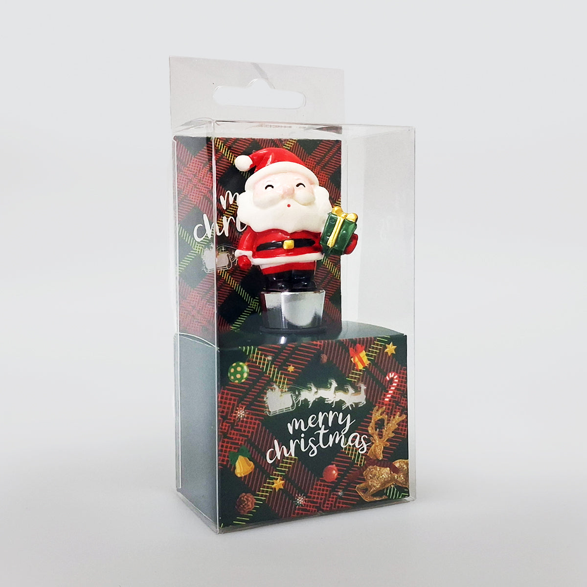 Santa Bottle Stopper