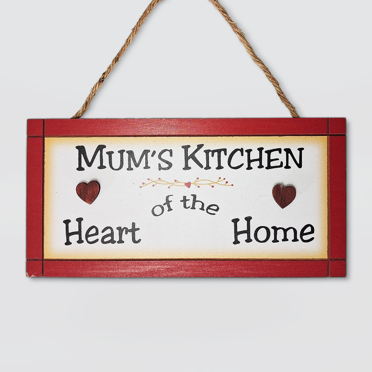 Hanging Wall Plaque - Mum's Kitchen