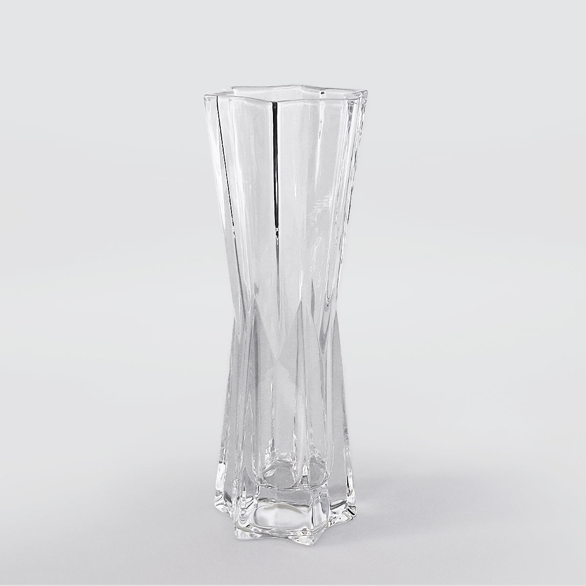 Waisted Star Glass Vases