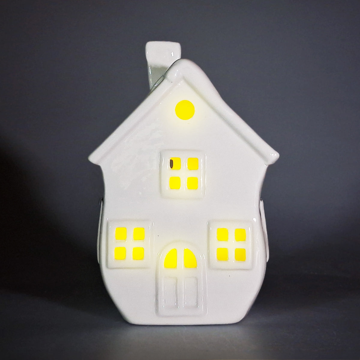 Ceramic LED Candle-Style House