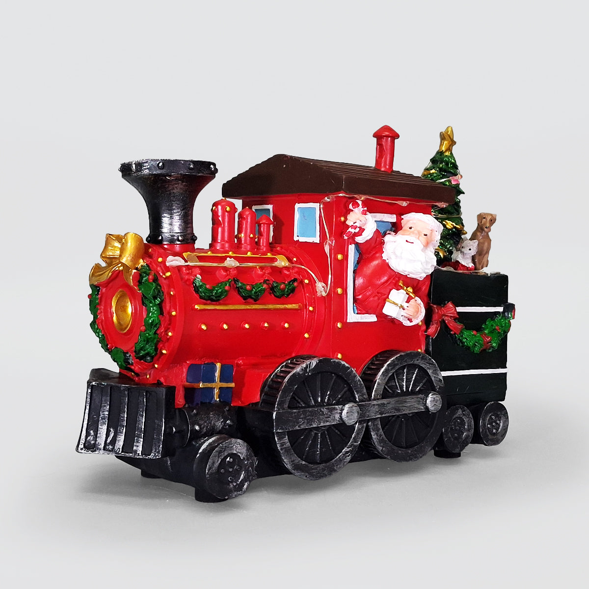 Christmas Train With Santa & LEDs