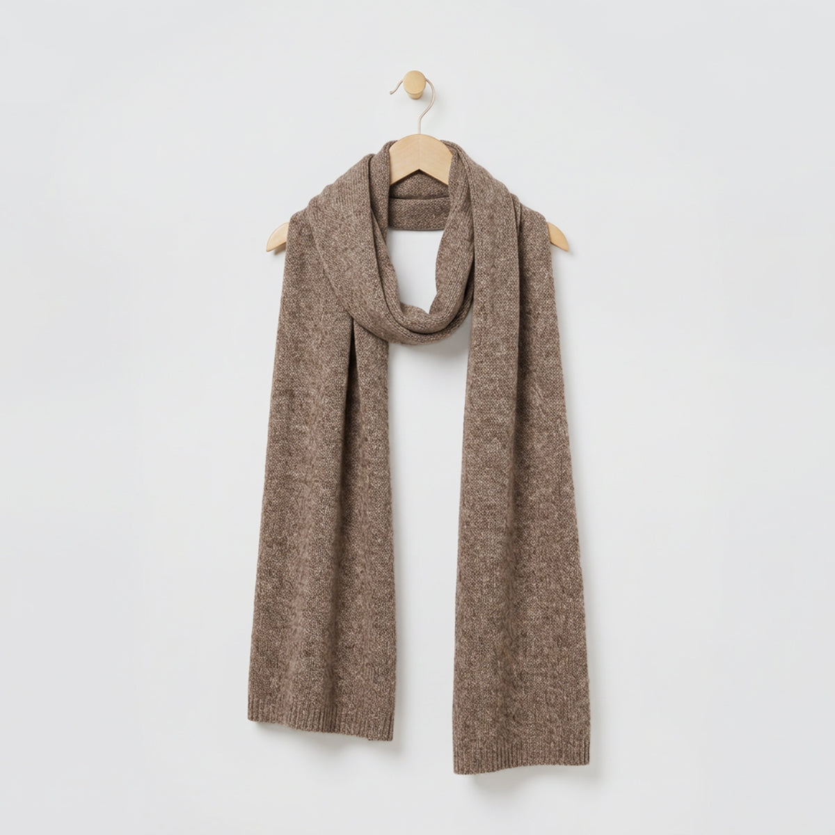 Plain Soft Knitted Winter Scarves