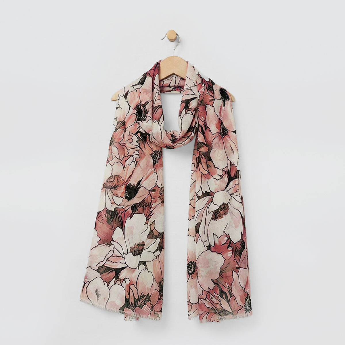Floral Winter Scarves