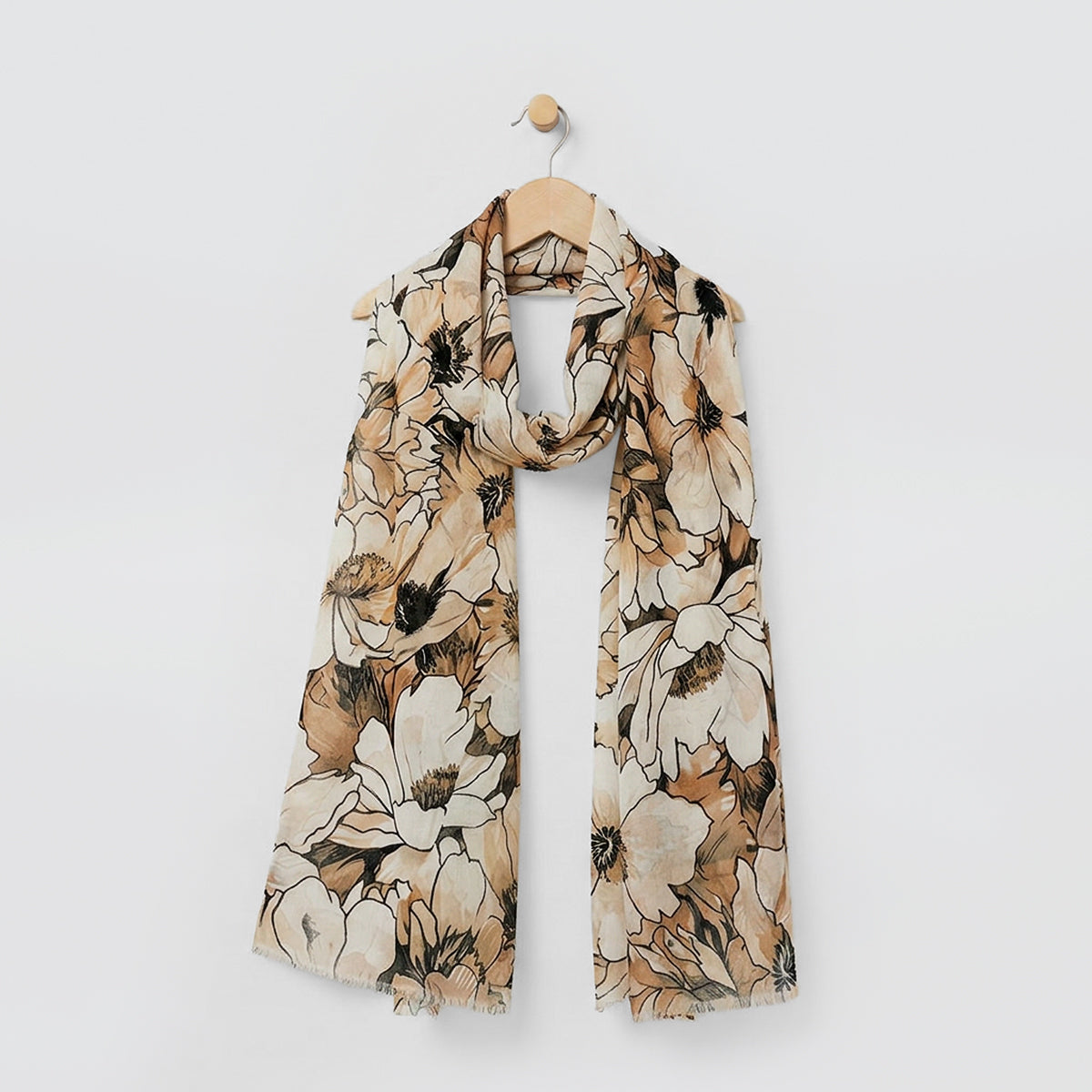 Floral Winter Scarves