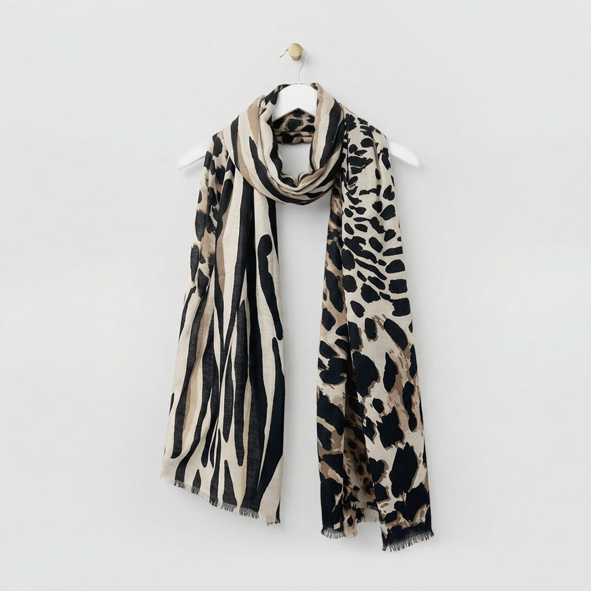 Animal Print Winter Scarves