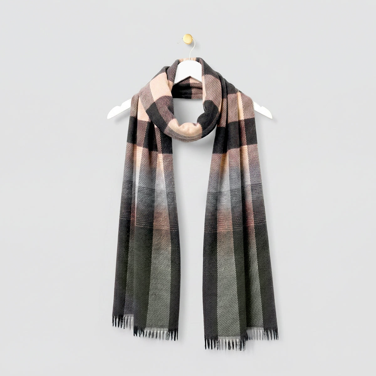 Winter Checkered Scarves