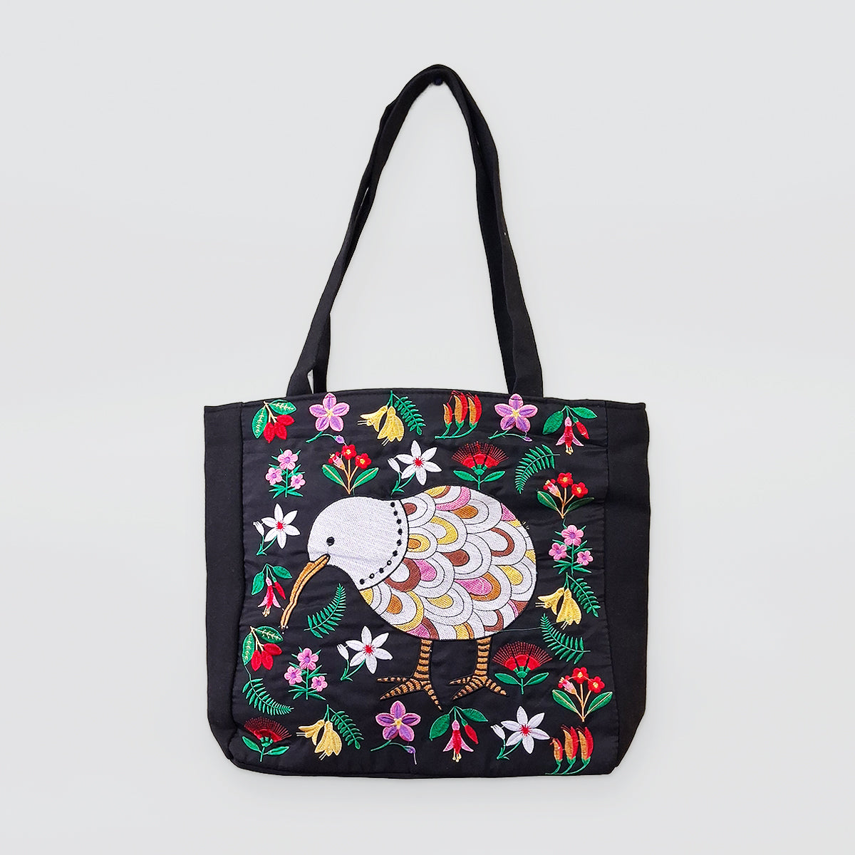 Tote Bag - Kiwi & Flowers