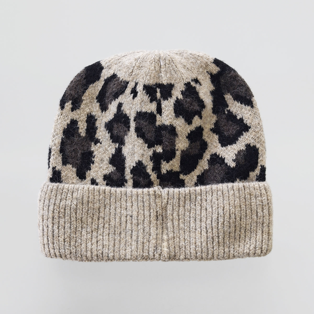 Animal Print Knitted Beanies
