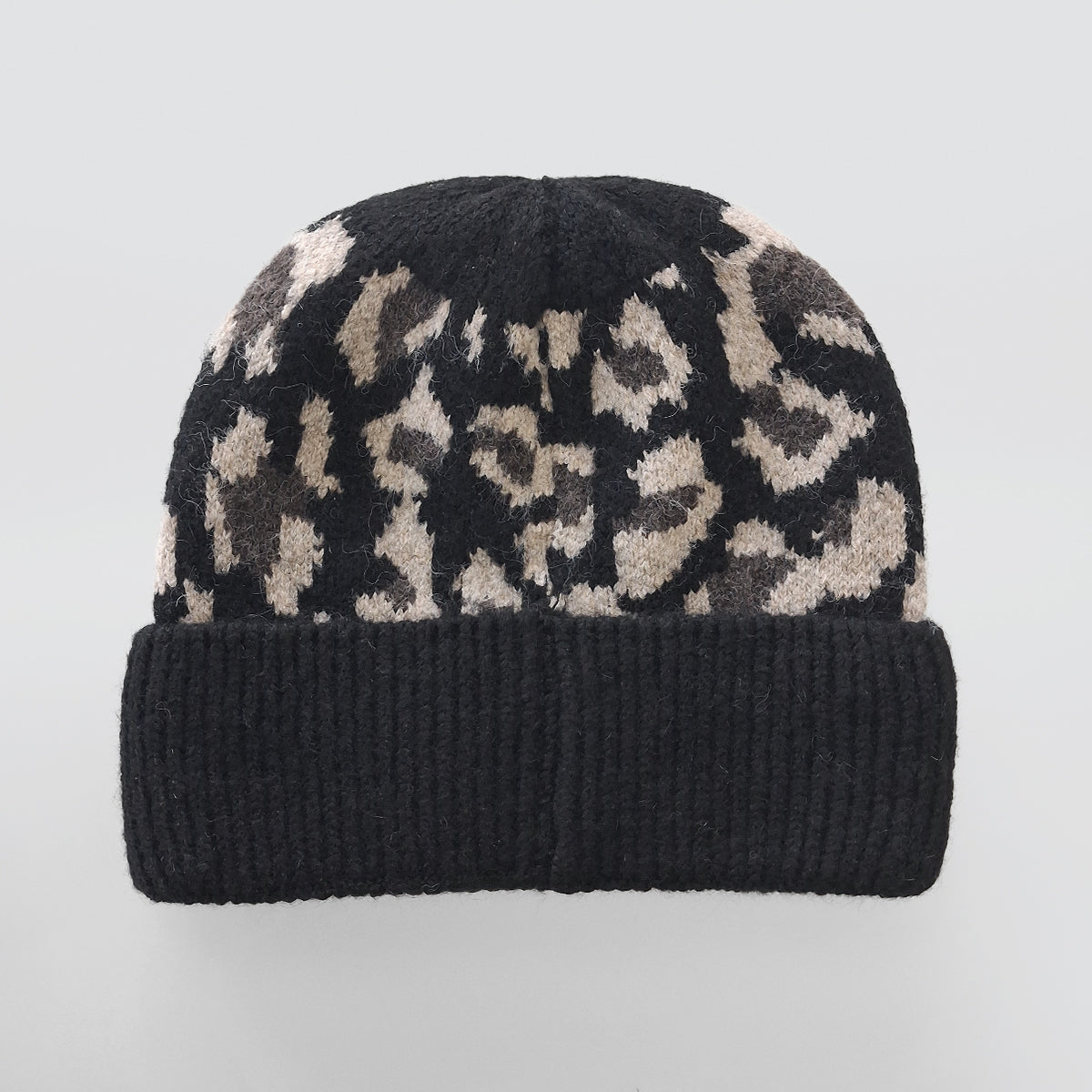 Animal Print Knitted Beanies