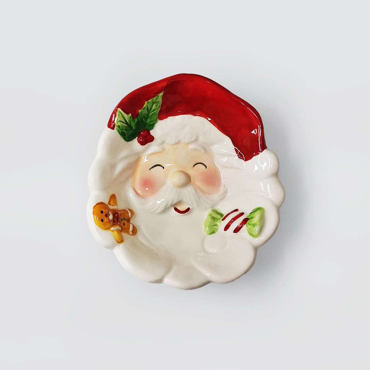 Santa Serving Plates