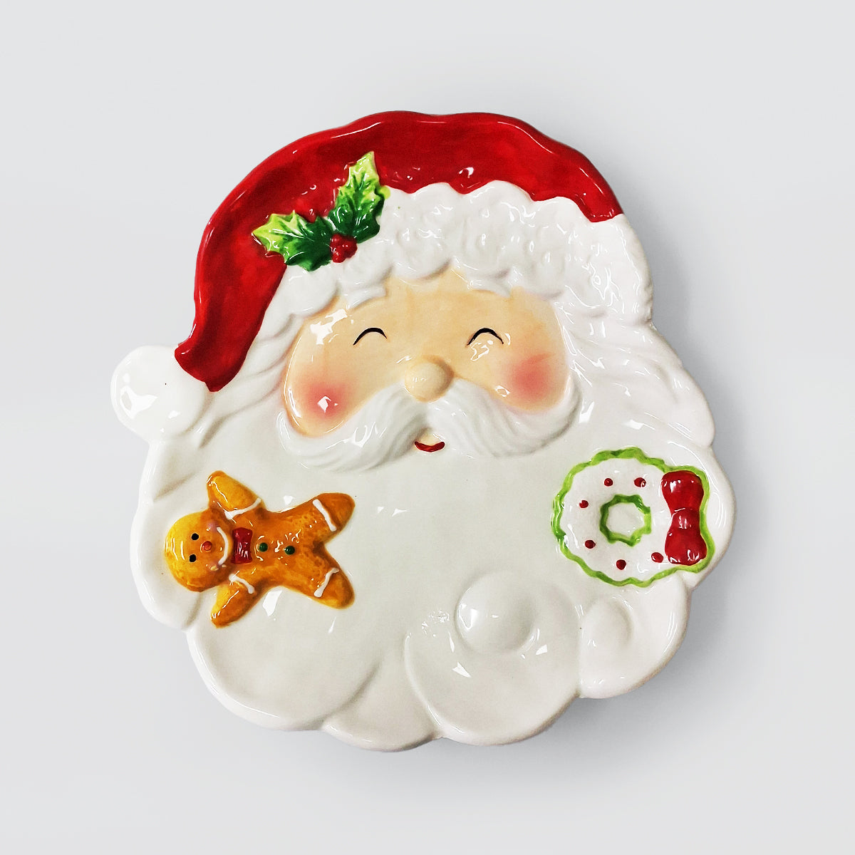 Santa Serving Plates