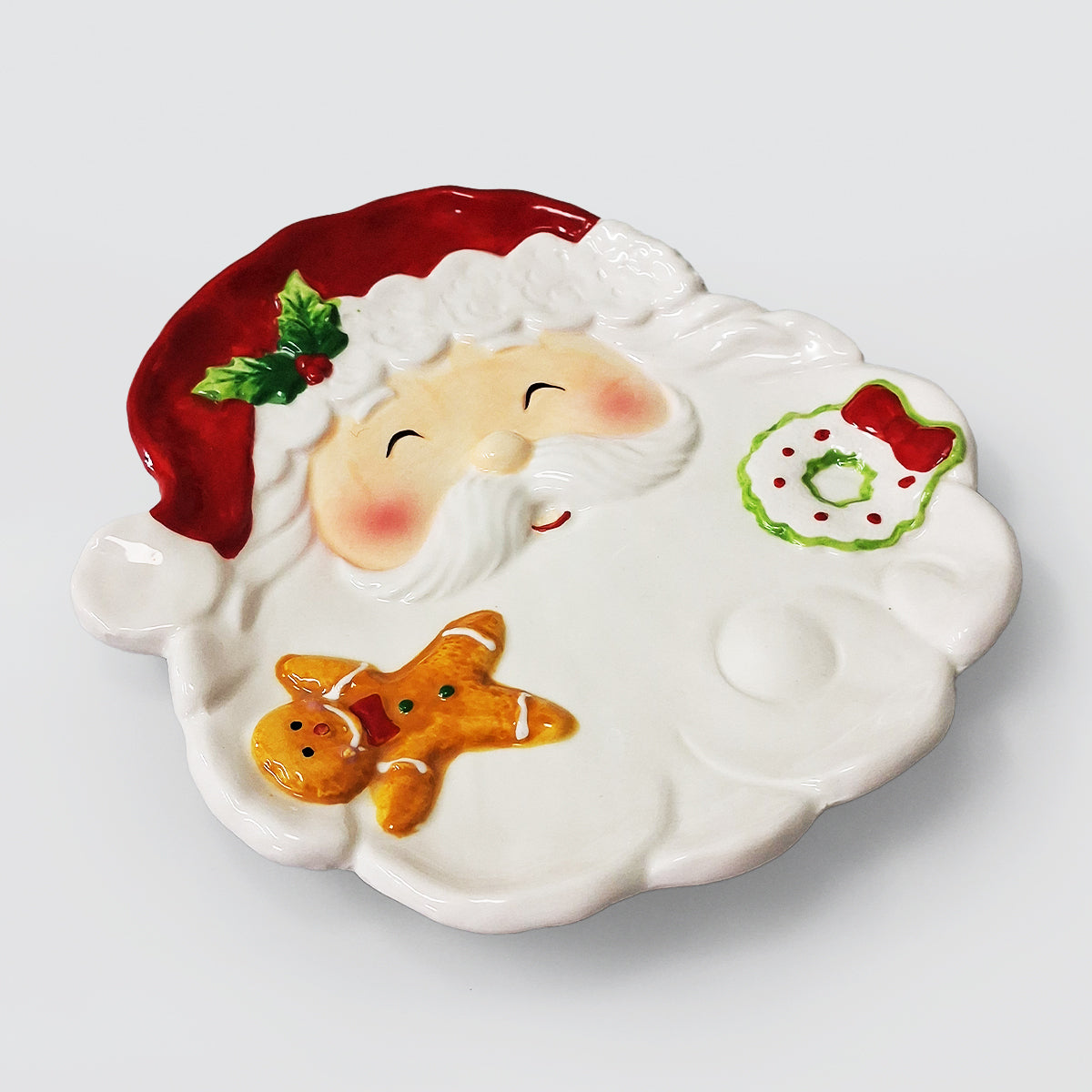 Santa Serving Plates