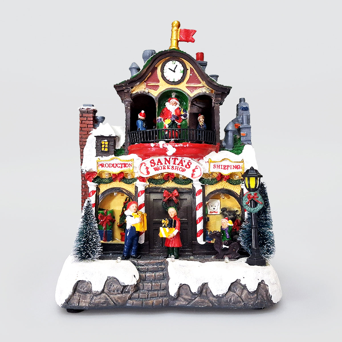 Santas Christmas Workshop Diorama