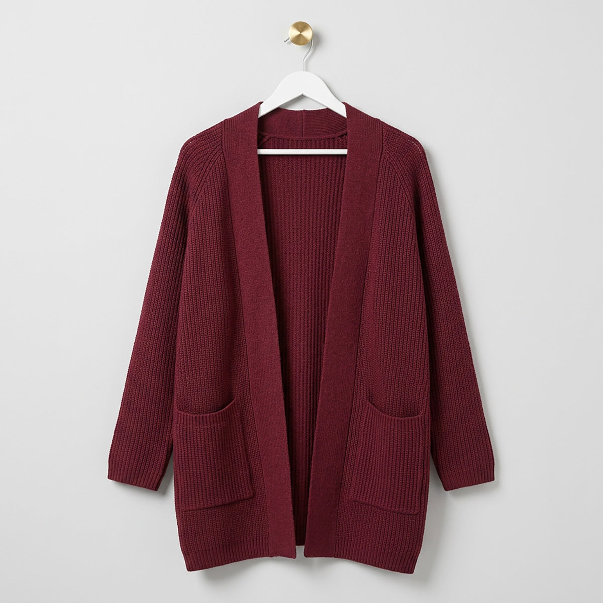 Throw-over Cardigans With Pockets